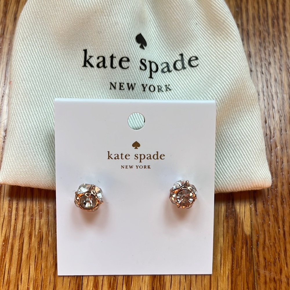 Kate Spade Rose Gold Stud Earrings